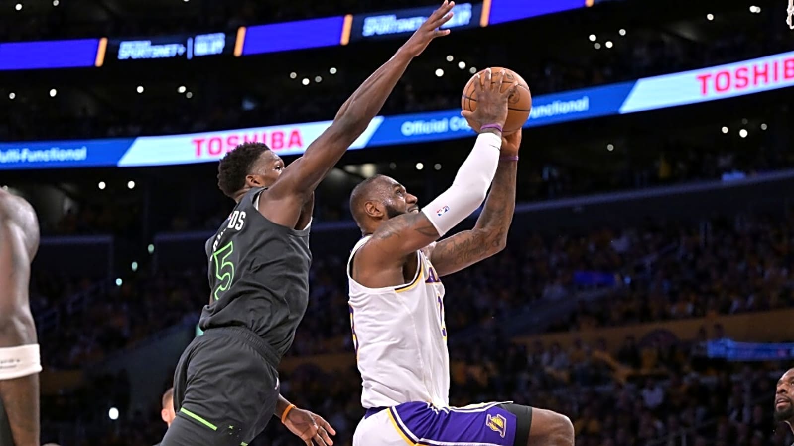 Anthony Edwards Sends Clear LeBron James Message After Timberwolves-Lakers