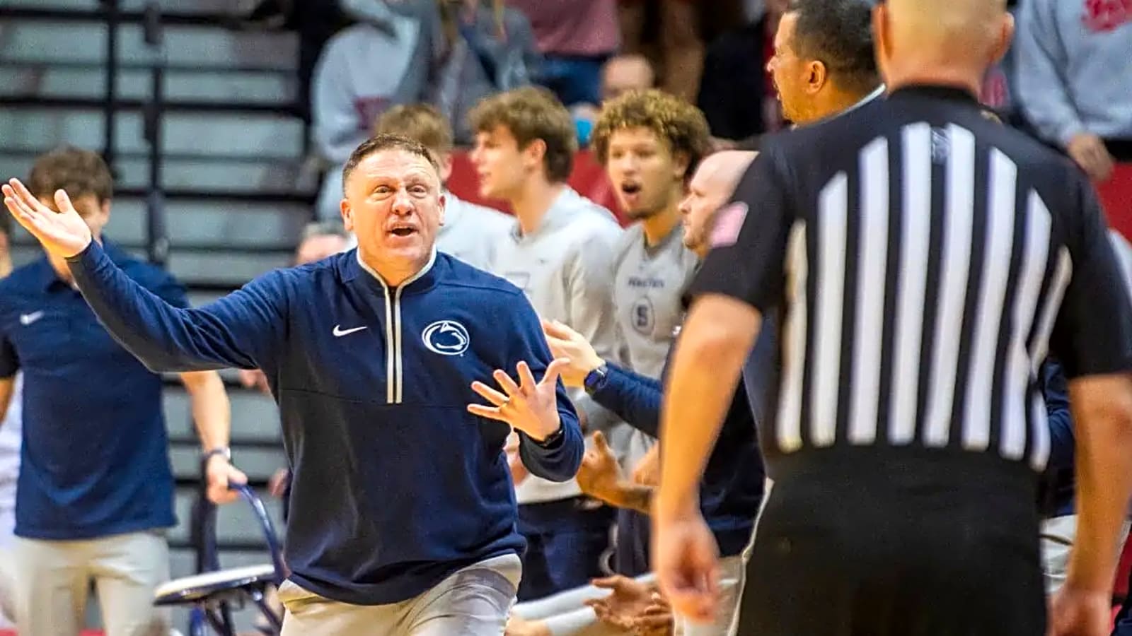 Penn State Basketball Big Man Stays in NBA Draft