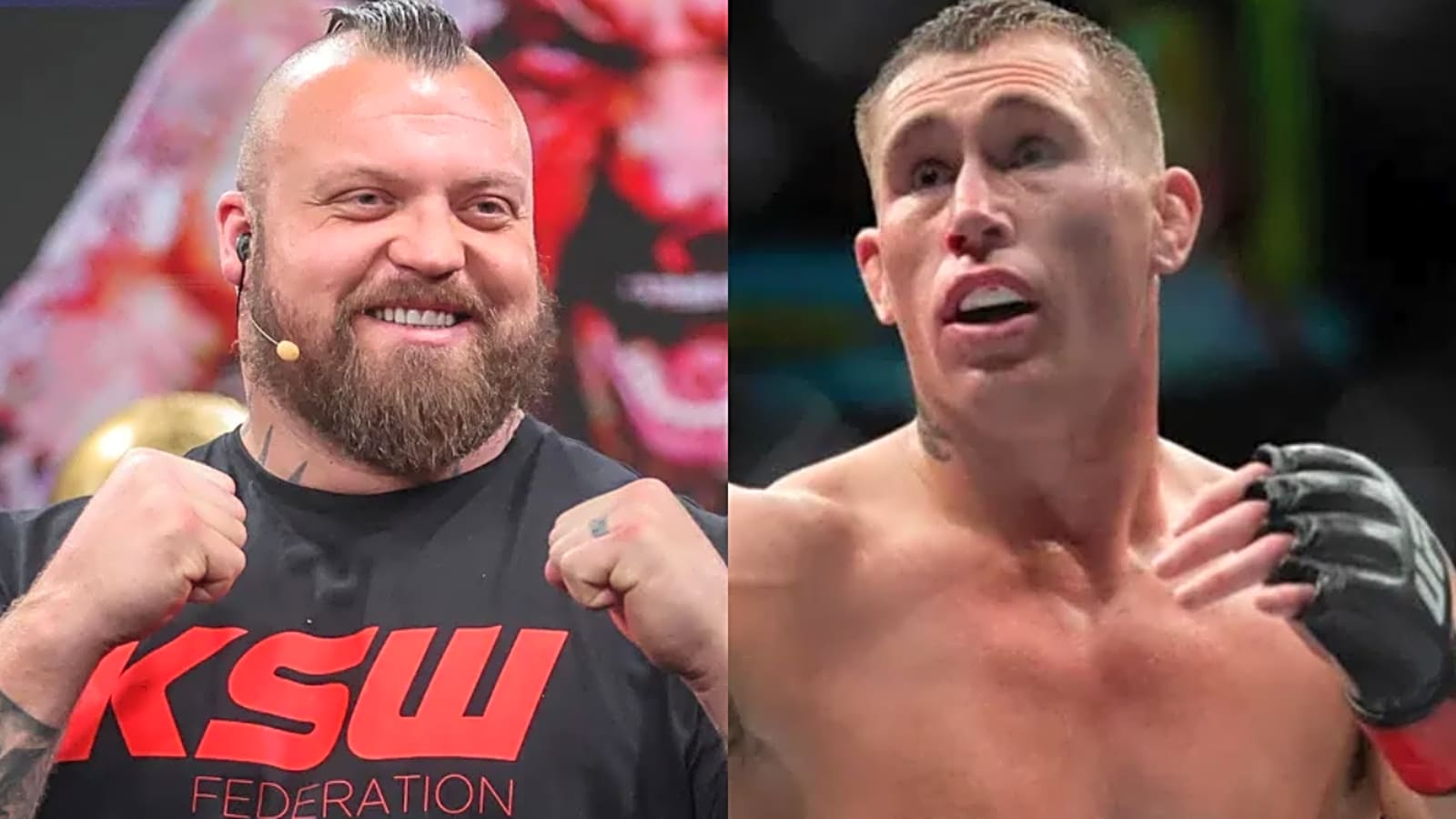 Eddie Hall Hints Darren Till MMA Match in June Return Announcement