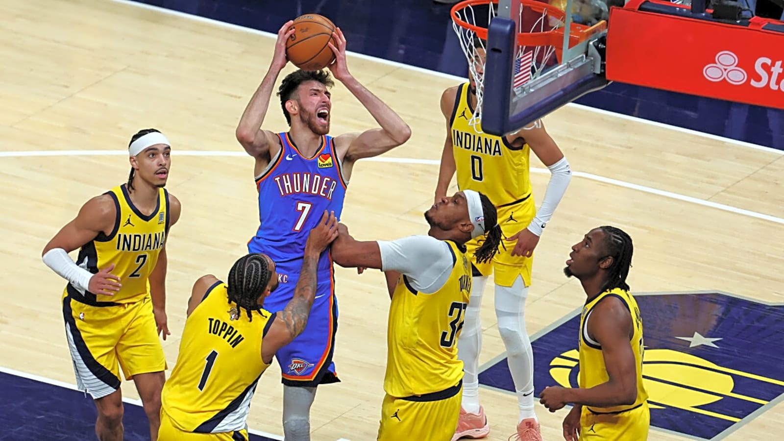 Holmgren Records Double-Double, Nembhard Wins NBA Finals Game 3