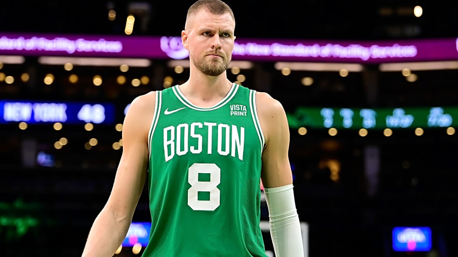 Kristaps Porzingis Report Surfaces Minutes After Celtics&#39; Jrue Holiday Trade