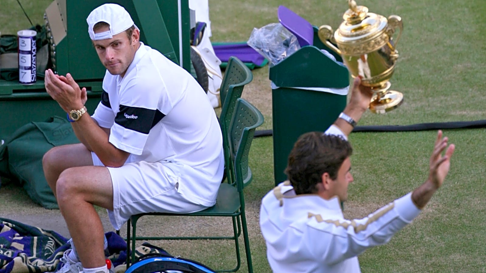 Andy Roddick Says He Is Ready If Roger Federer And Rafael Nadal Need A Chair Umpire