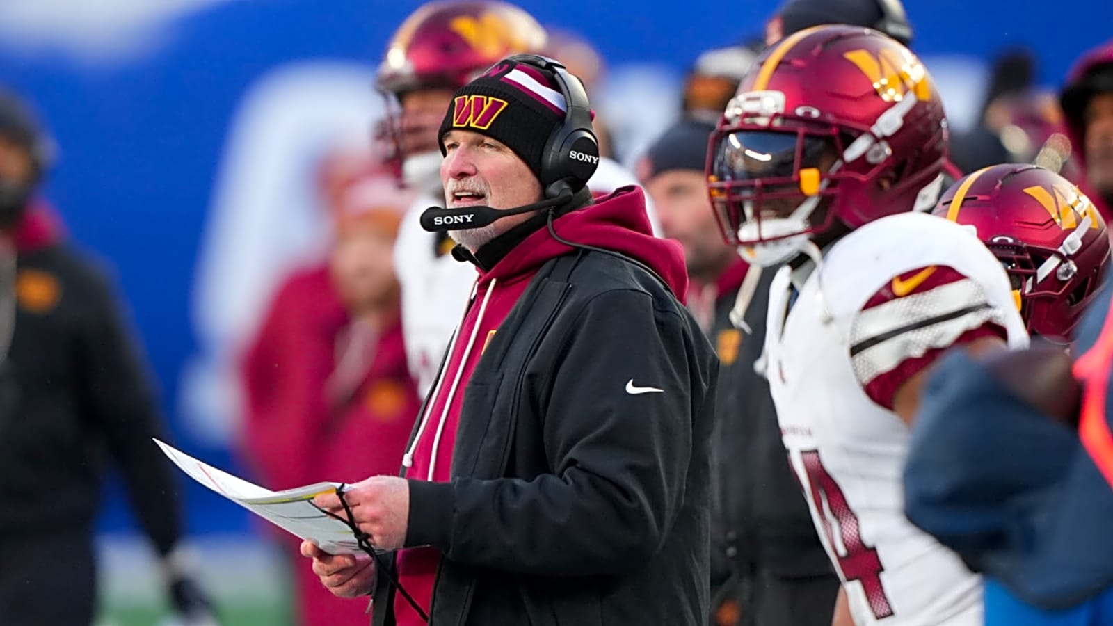 The Commanders finally got a win, but they still refused to acknowledge the biggest question remaining about the team