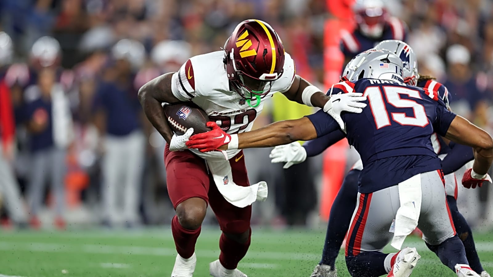 Insightful look at the Commanders&#39; 2025 running back room, including trending late-round rookie and usage speculation