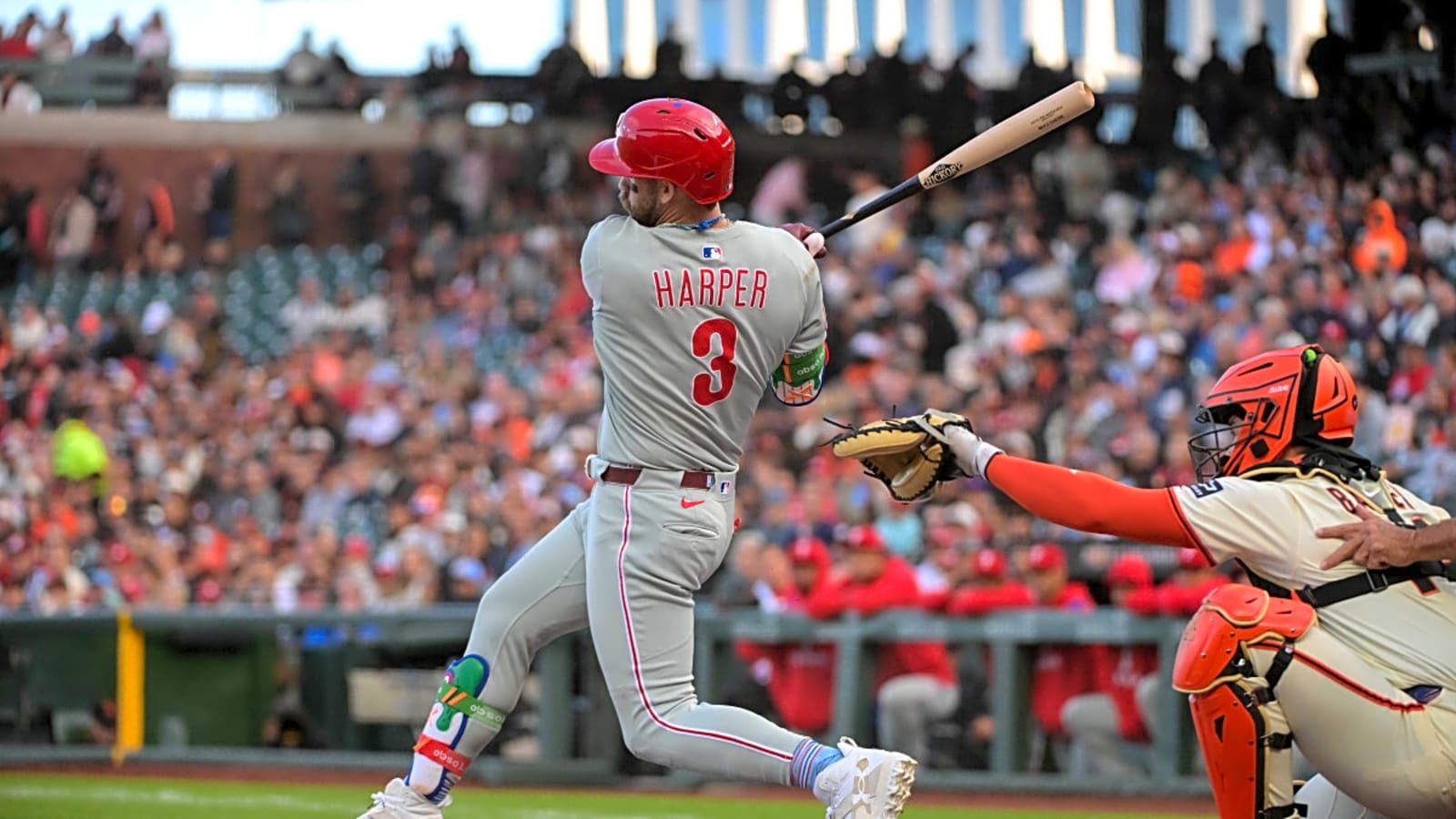 Bryce Harper Voices Issue With Umpire After Phillies-Giants