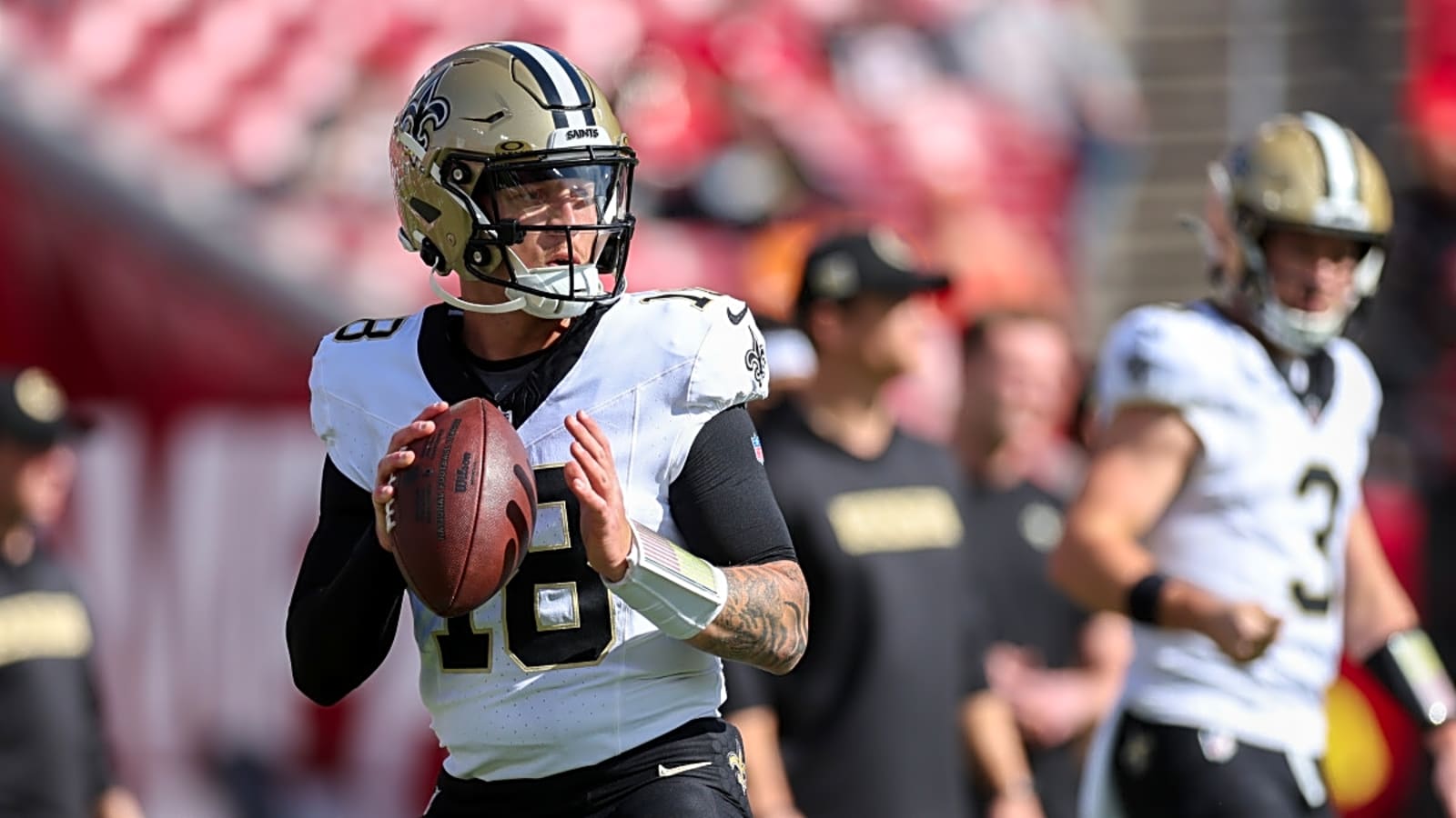 Saints' Spencer Rattler may receive a notable advantage to help him win New Orleans' QB battle over Tyler Shough during training camp