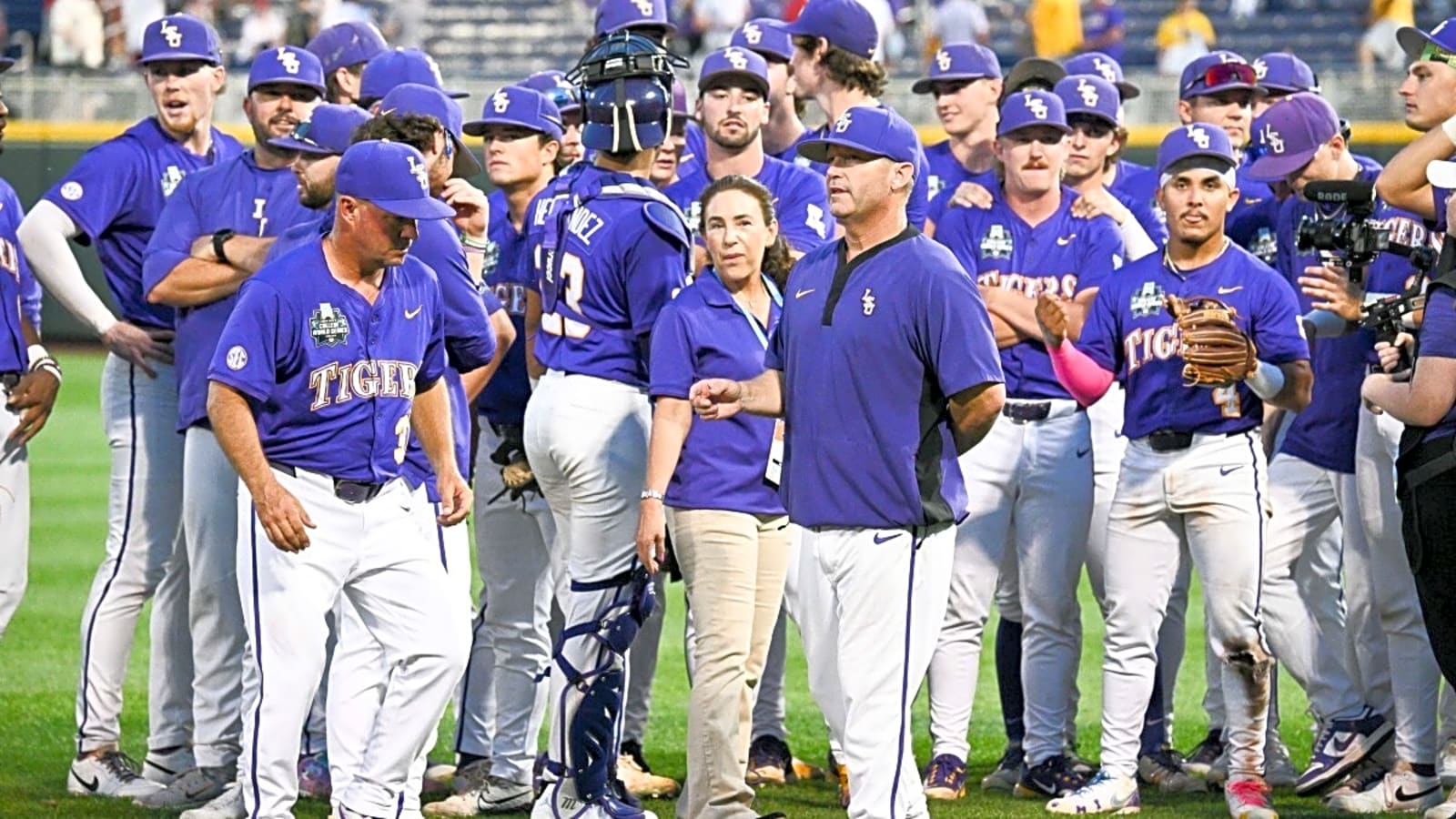 &#39;I would coach this team forever.&#39; -- LSU coach relives a legendary Tigers moment and shows major love for his current team