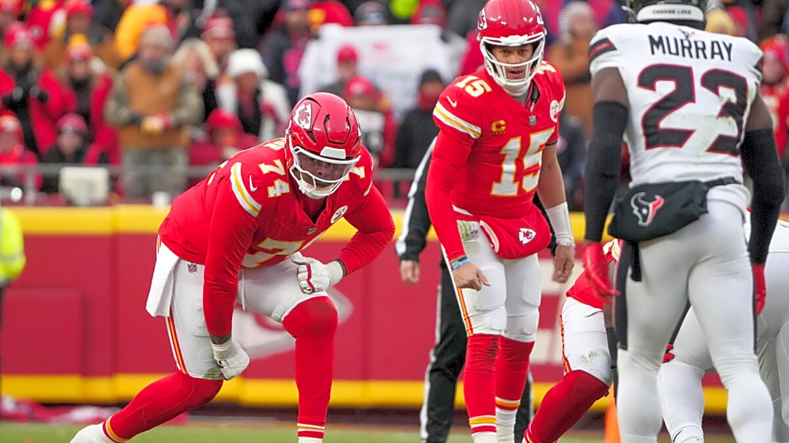 Kansas City Chiefs' final injury report for Week 14 vs. Houston Texans confirms worst fears about the offensive line