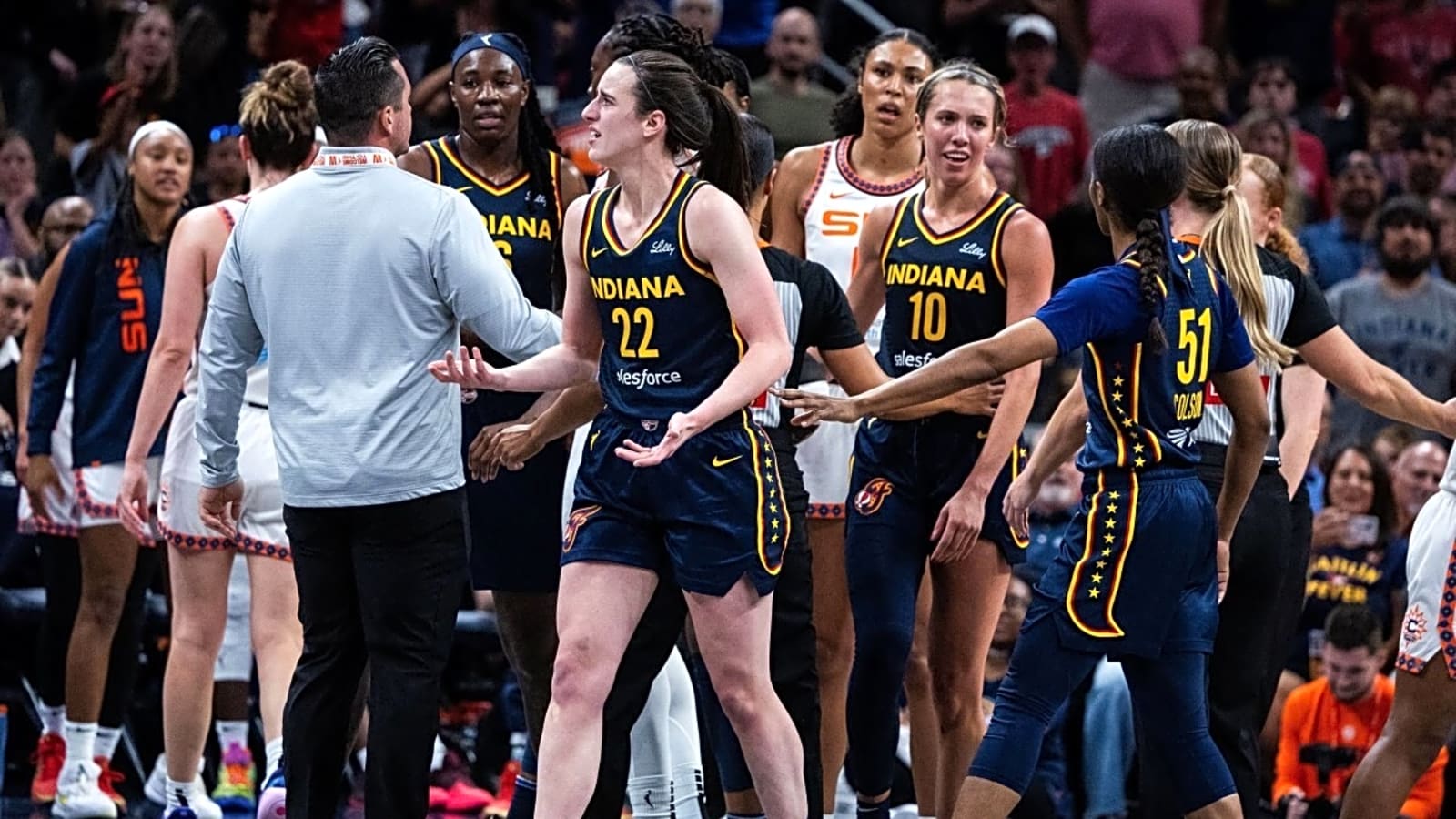 New Video Shows How Caitlin Clark Gets Hit During Game, Fever Teammate Gets Revenge