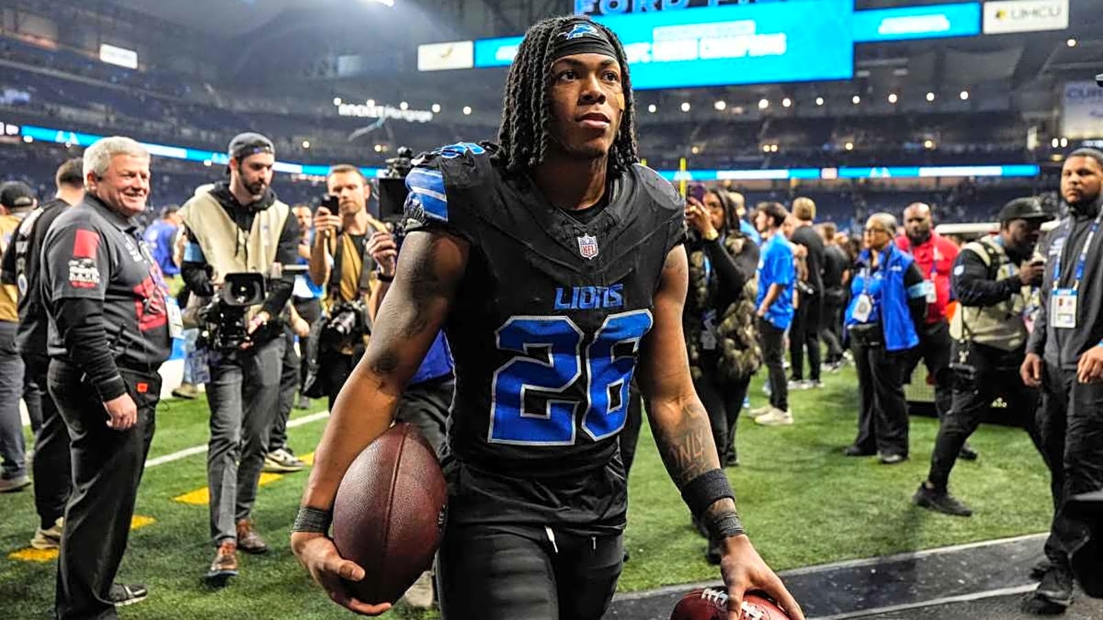 Lions Announce Jahmyr Gibbs Development During Cowboys Game