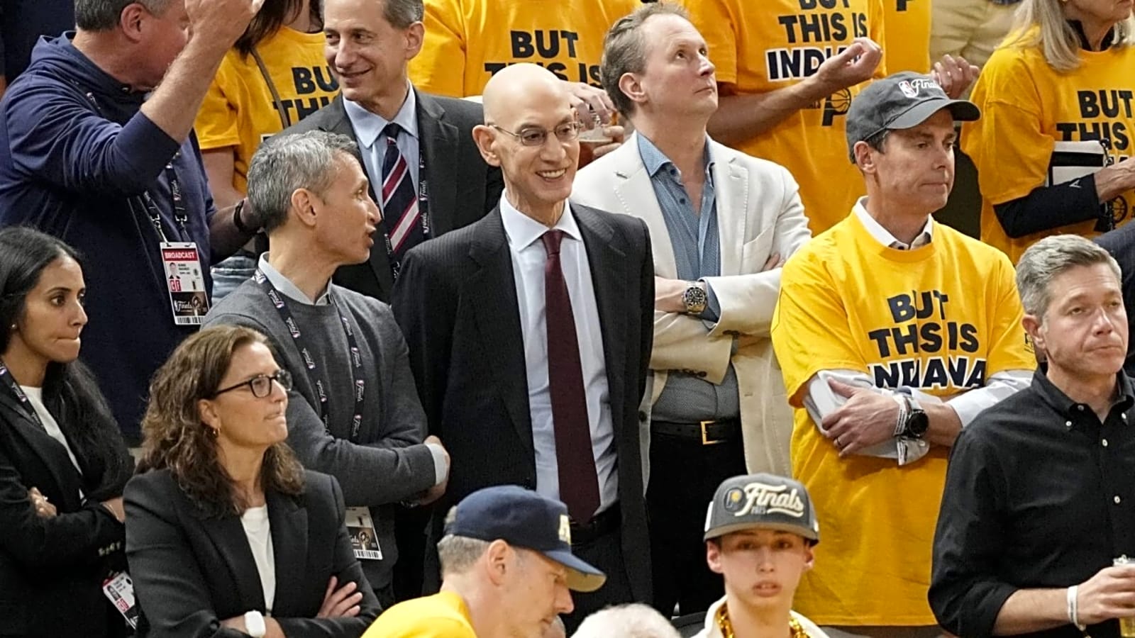 Adam Silver Explains Why NBA Finals Logo Was Removed From The Court A Decade Ago