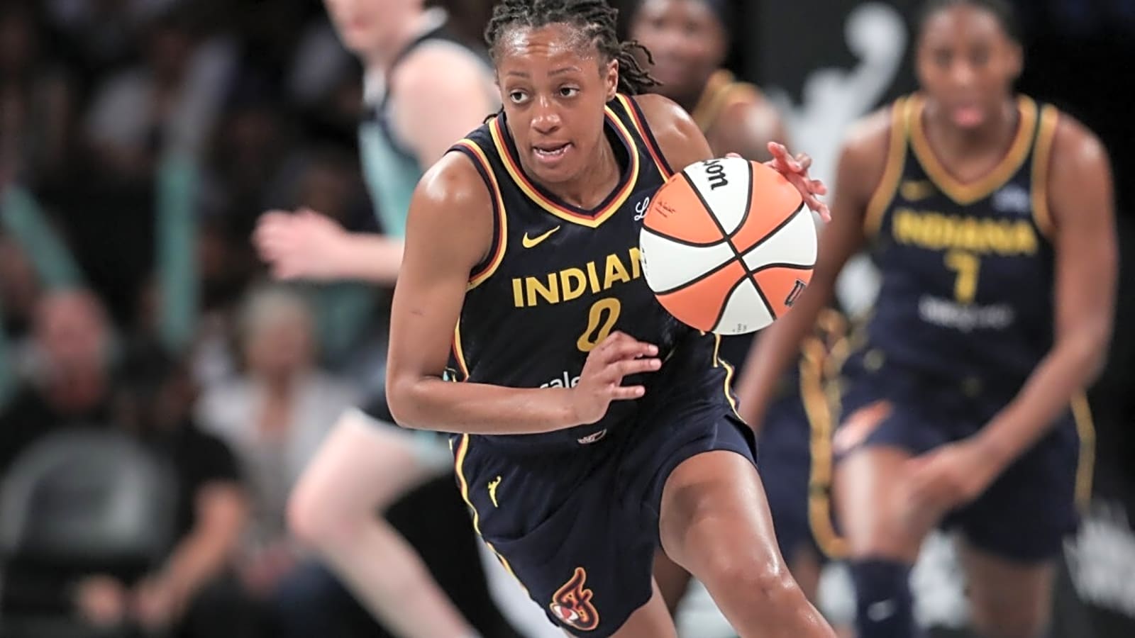 Indiana Fever Flex Kelsey Mitchell After She Torched Chicago Sky in Caitlin Clark&#39;s Absence
