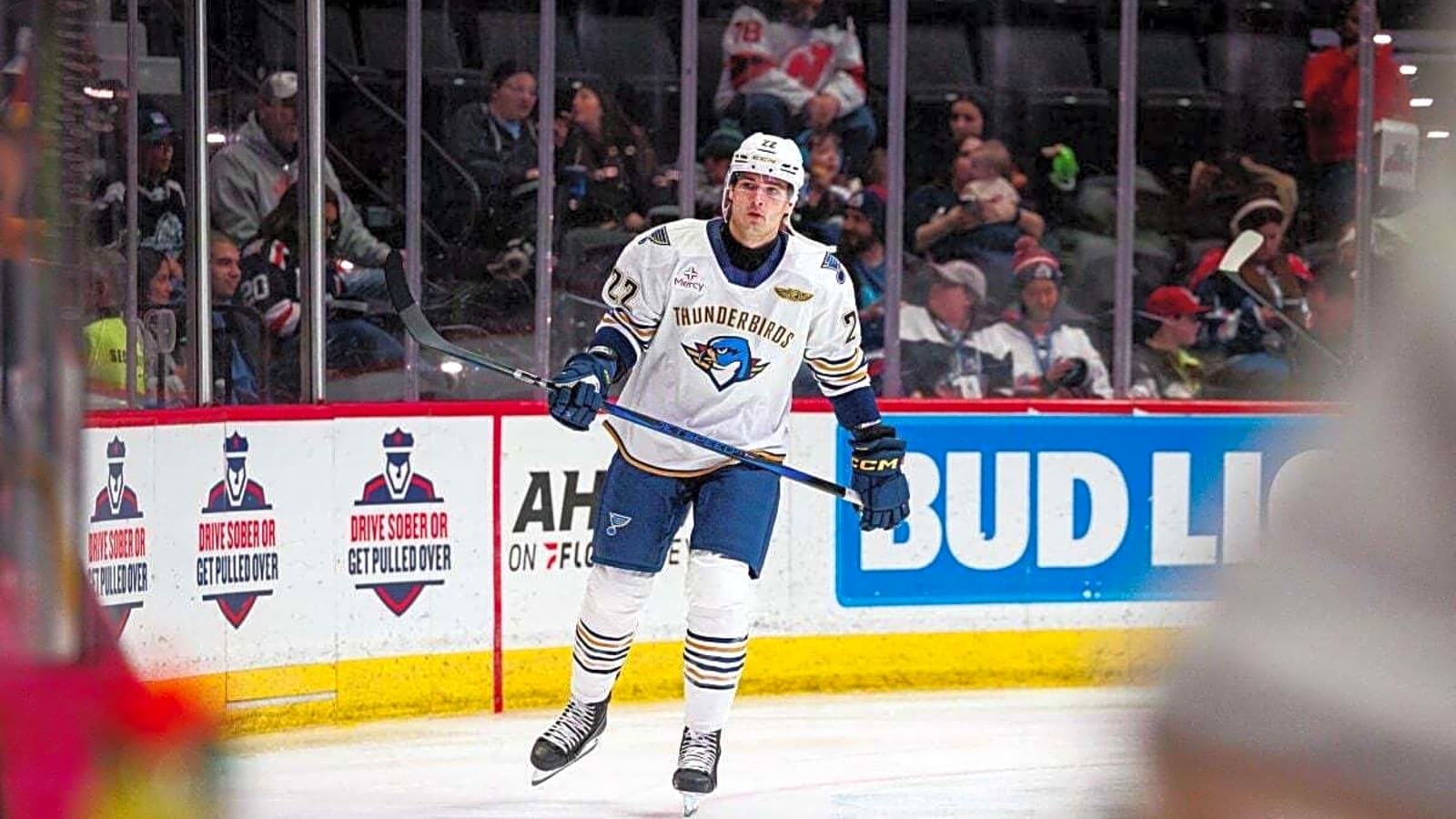 Alexey Toropchenko Injured In Blues’ Season Opener