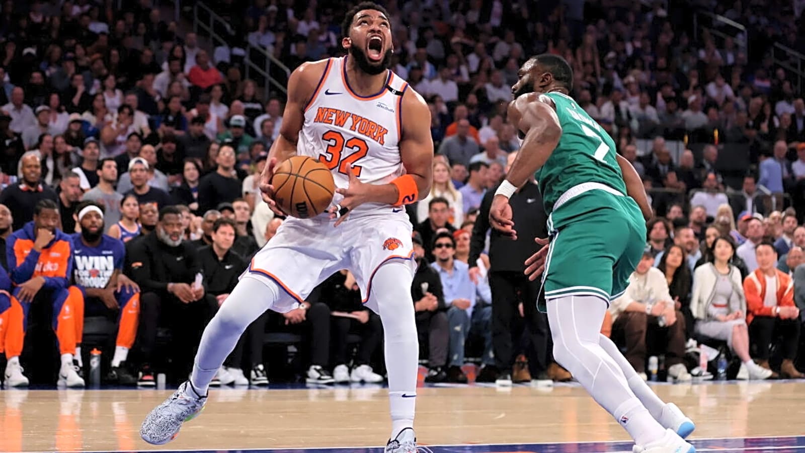 Karl-Anthony Towns Reacts to MSG’s Hostile Behavior Towards Knicks on MLK Day