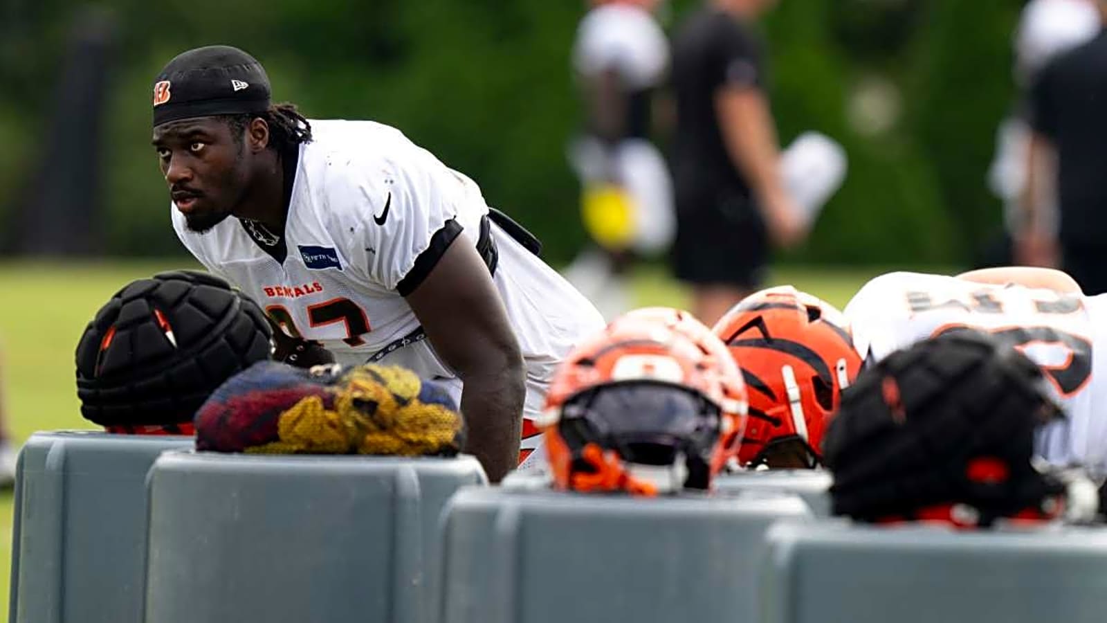 Shemar Stewart reveals the main message Trey Hendrickson gave him while coaching him up during training camp