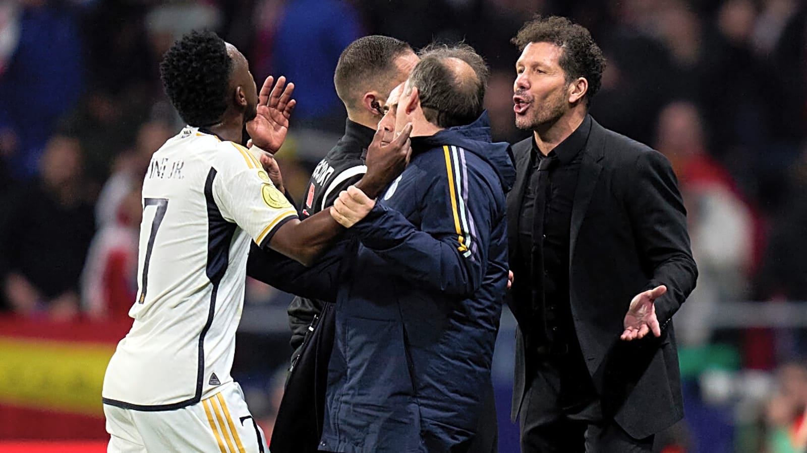 What Did Diego Simeone Say to Vinicius Jr? Full Controversy In Atletico vs Real Madrid Explained