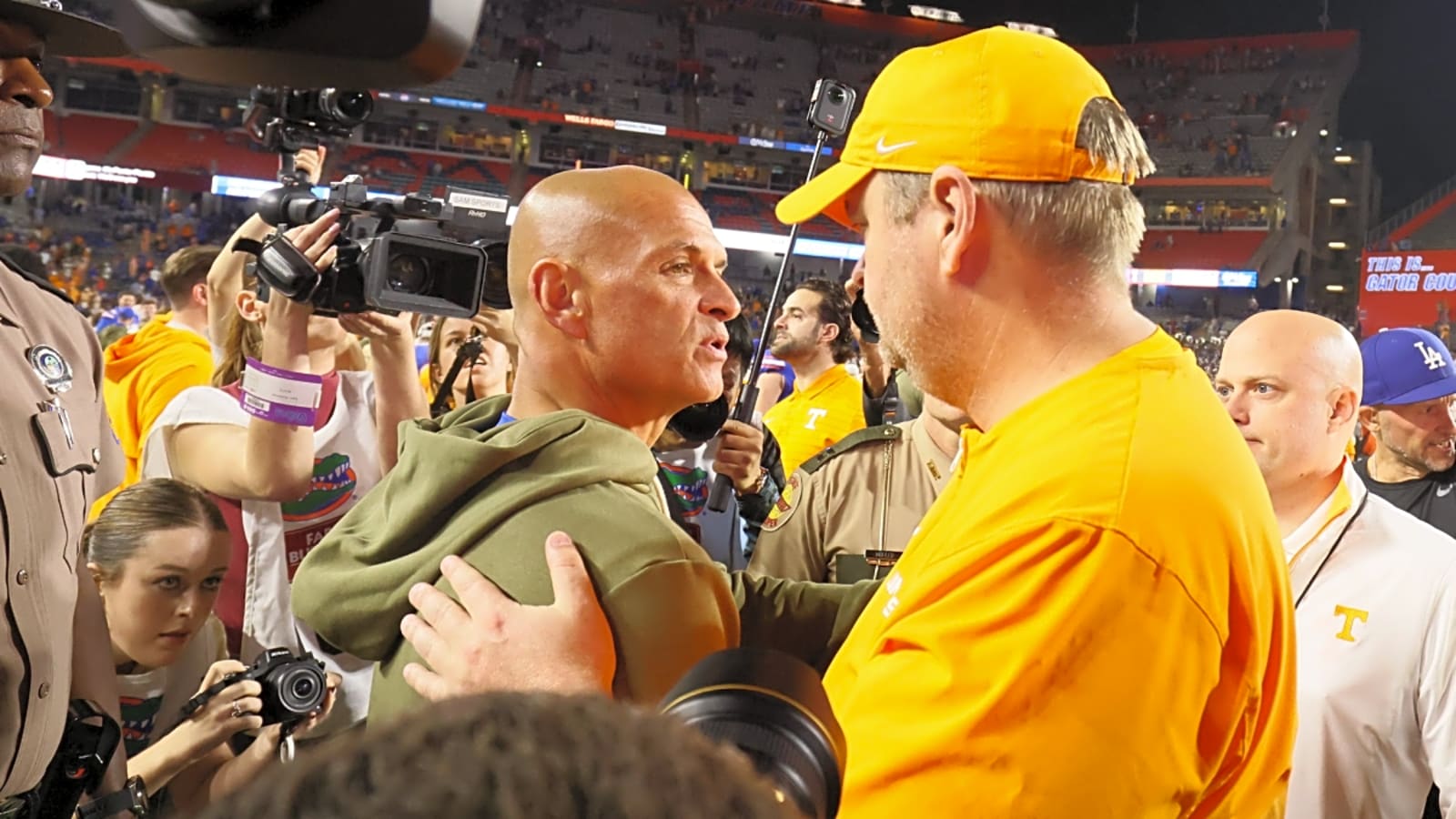 Florida interim coach drops quote that disproves the unfair narrative that ESPN is pushing about Tennessee's win over Florida