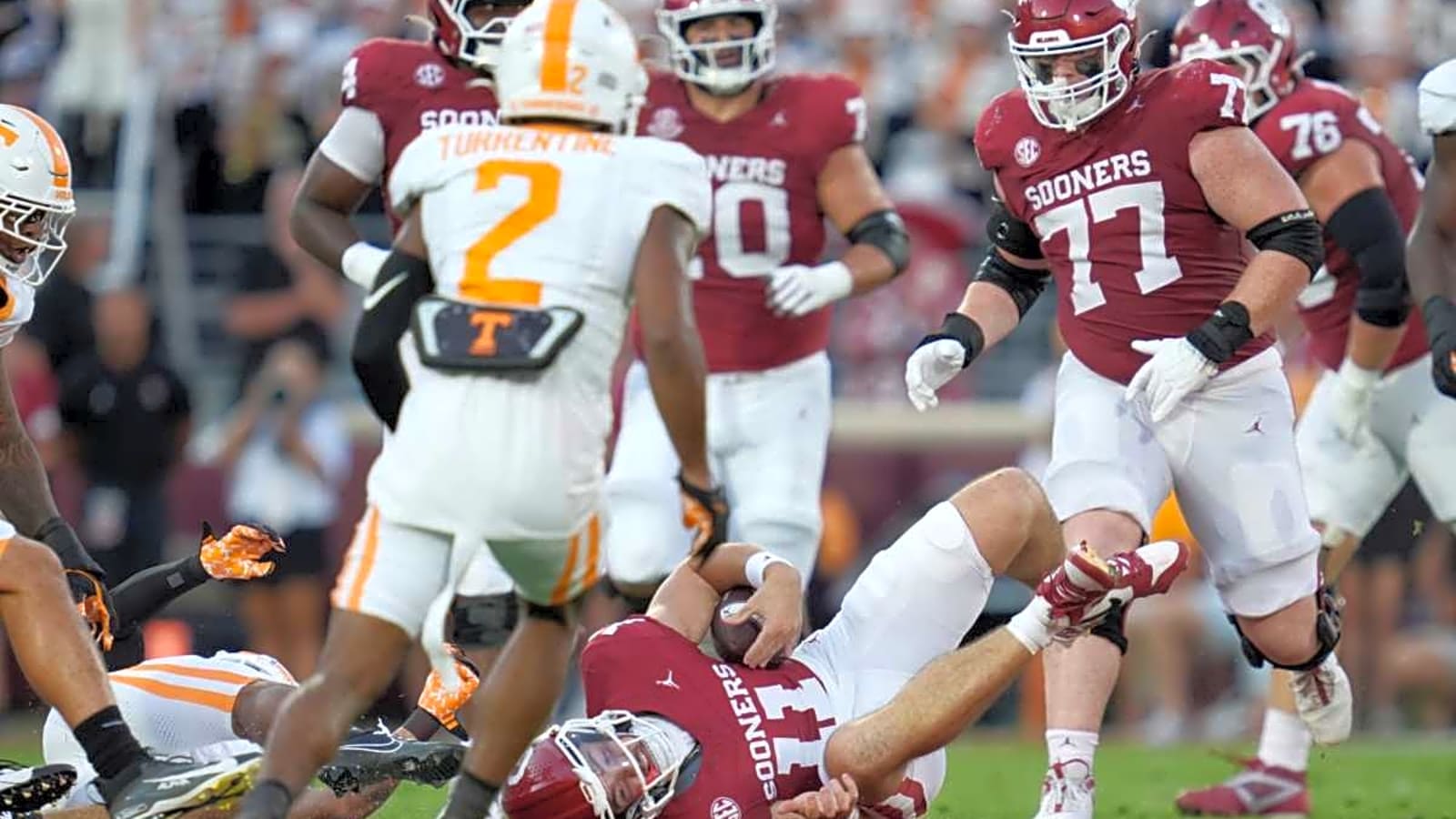 New stat reveals just how disastrous Oklahoma&#39;s quarterback play was in 2024 and offers hope for their 2025 offense