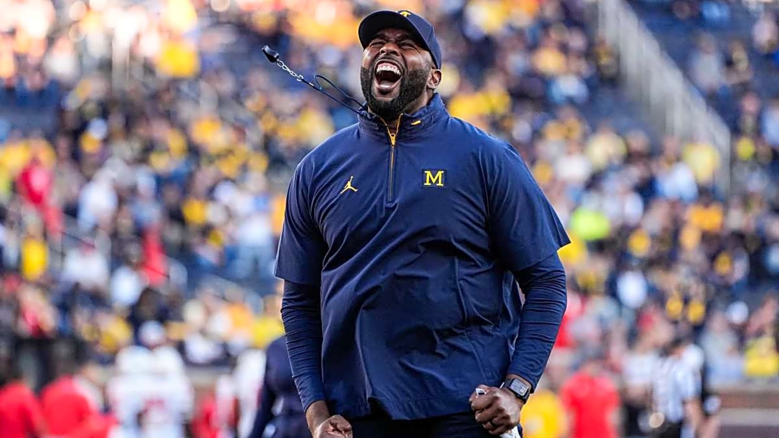 Michigan&#39;s Sherrone Moore Throws Serious Shade At Alabama