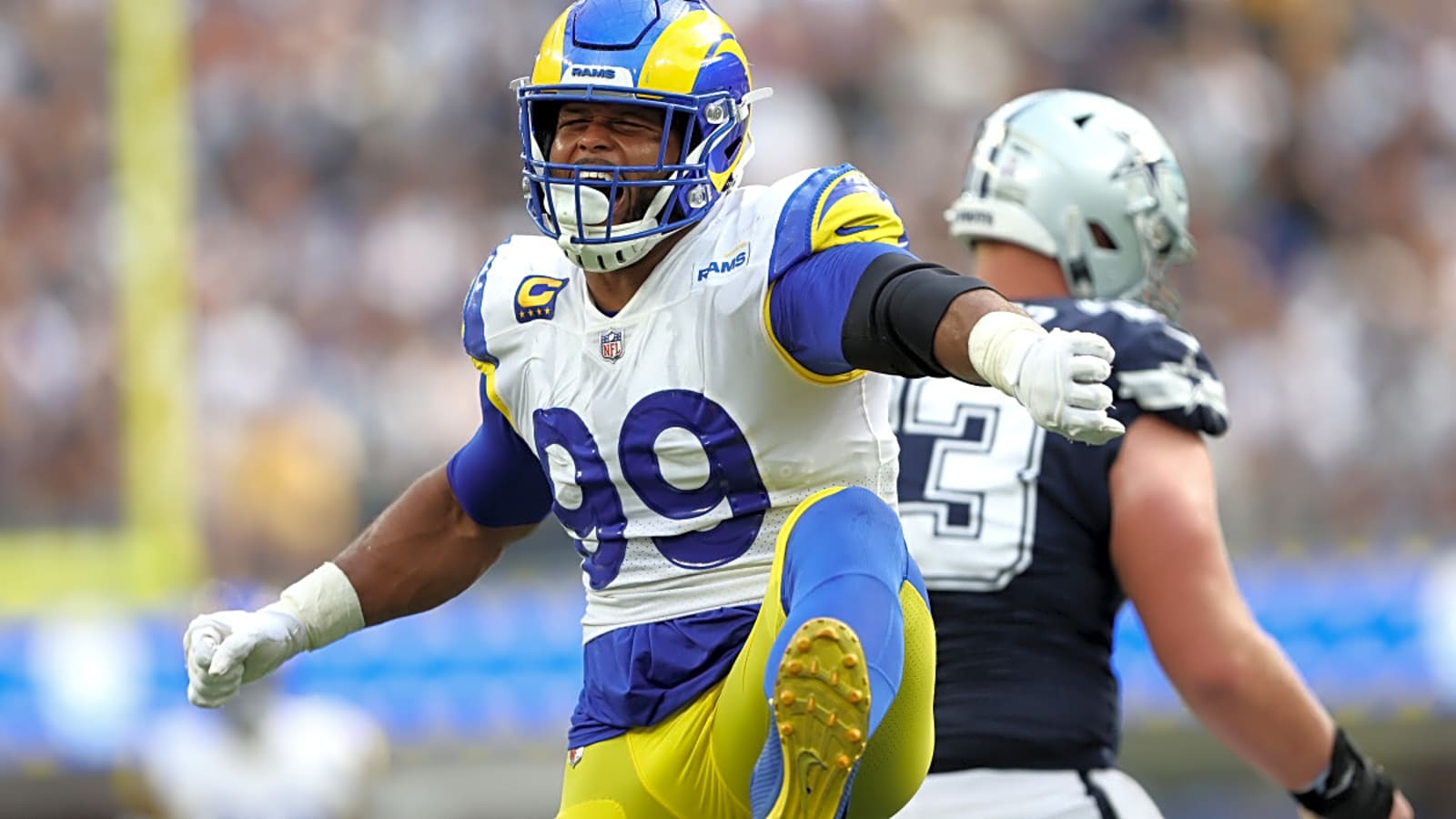 Aaron Donald Stuns With Shirtless Physique Amid Retirement Life
