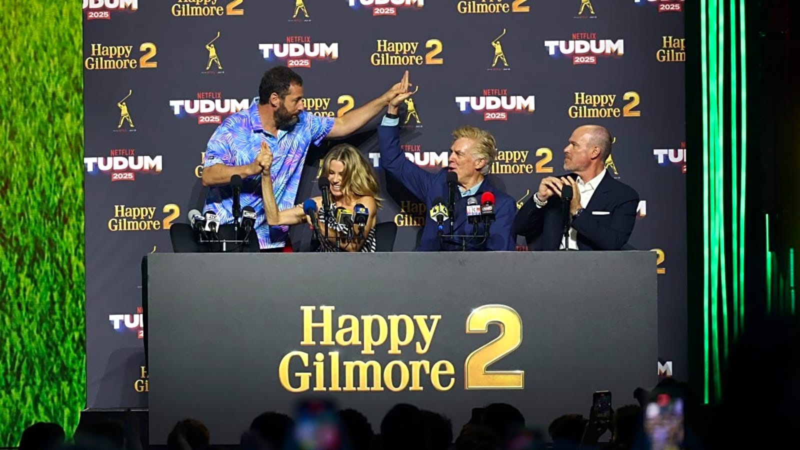 Adam Sandler Gifts Christopher McDonald Something Shooter McGavin Would Love