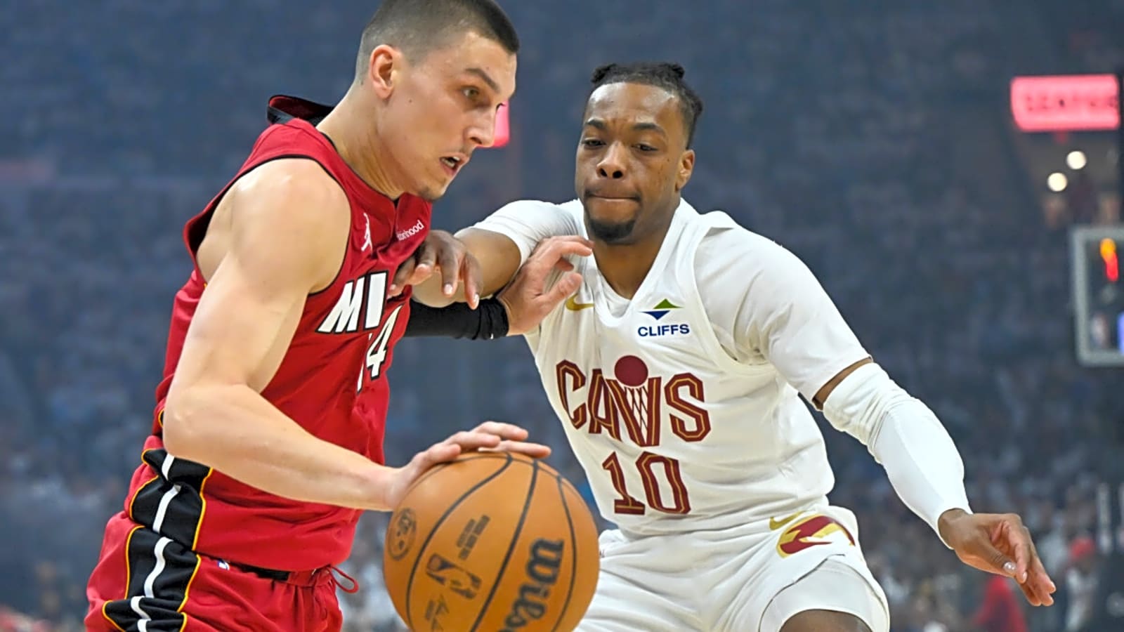 Tyler Herro Reacts to Darius Garland&#39;s Shot at Him