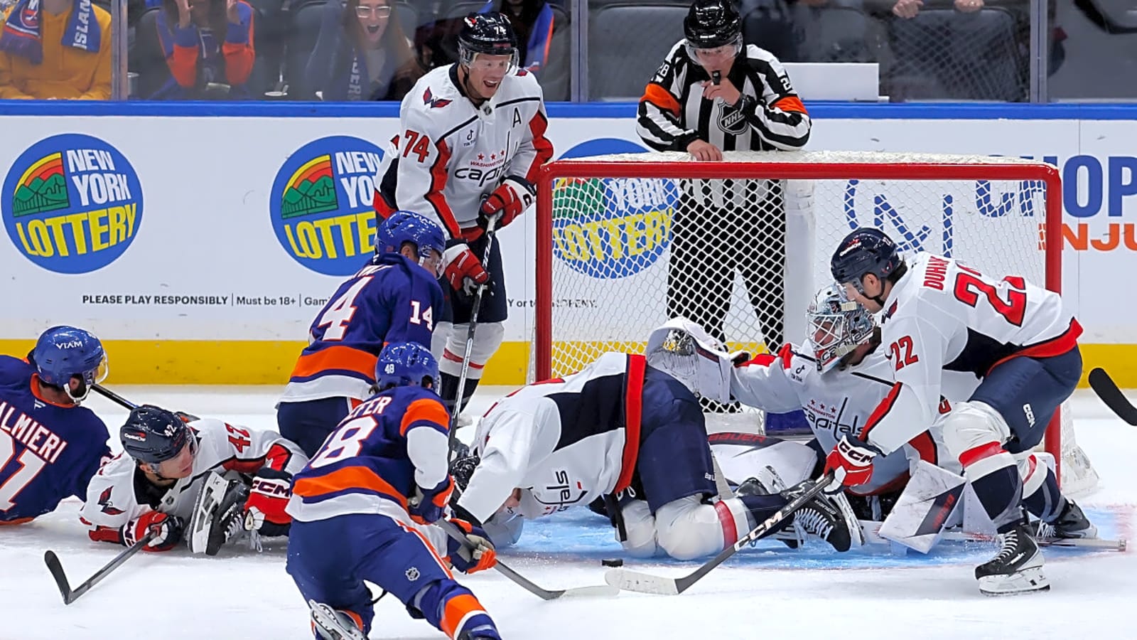 Capitals Coach Voices Frustration Over Matthew Schaefer&#39;s Controversial First NHL Goal