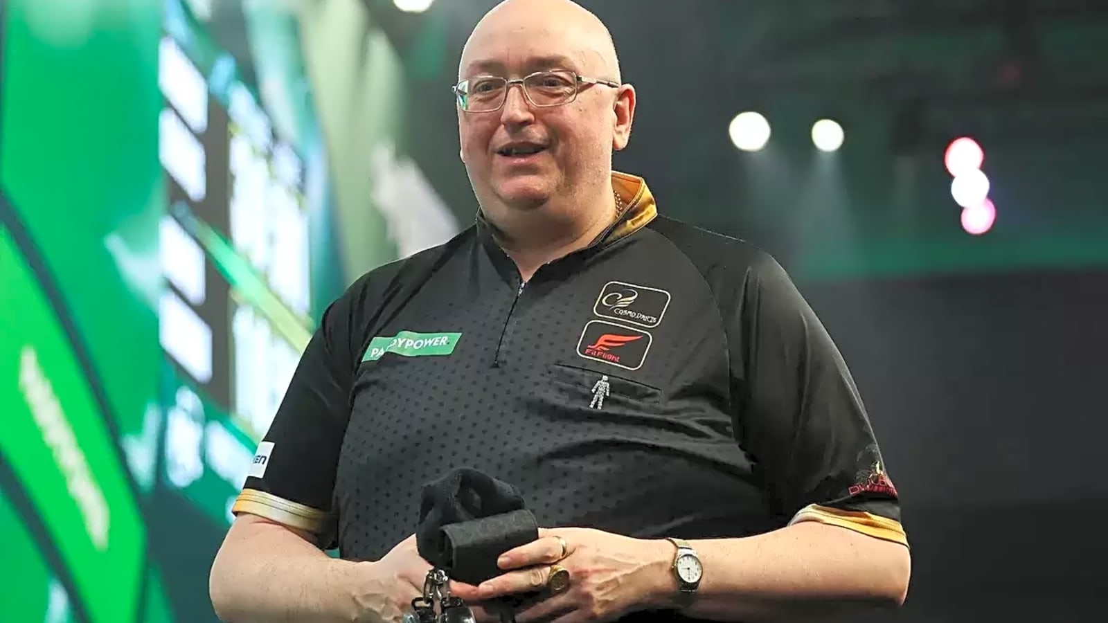 Goldfinger fires! Andrew Gilding hits highest average of the day at at Players Championship 19