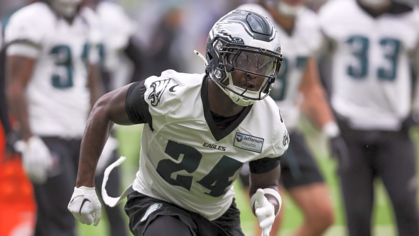 Eagles rookie Andrew Mukuba doesn&#39;t hold back comparing himself to one of the NFL&#39;s best safeties