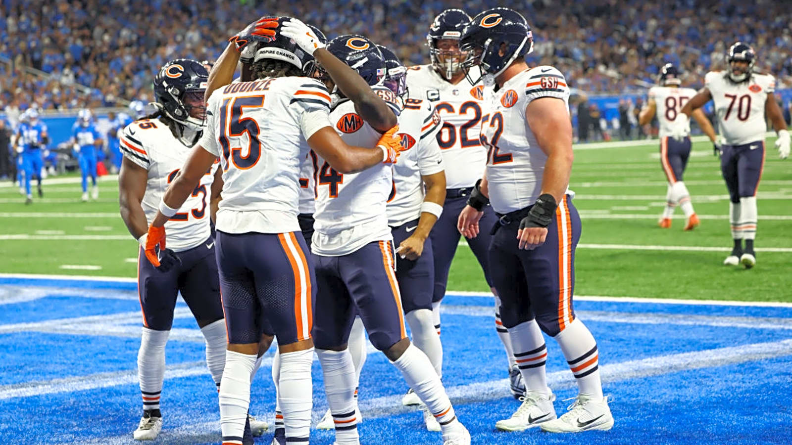 Chicago Bears at Las Vegas Raiders Week 4 Broadcast Map: Will you be able to watch on TV?