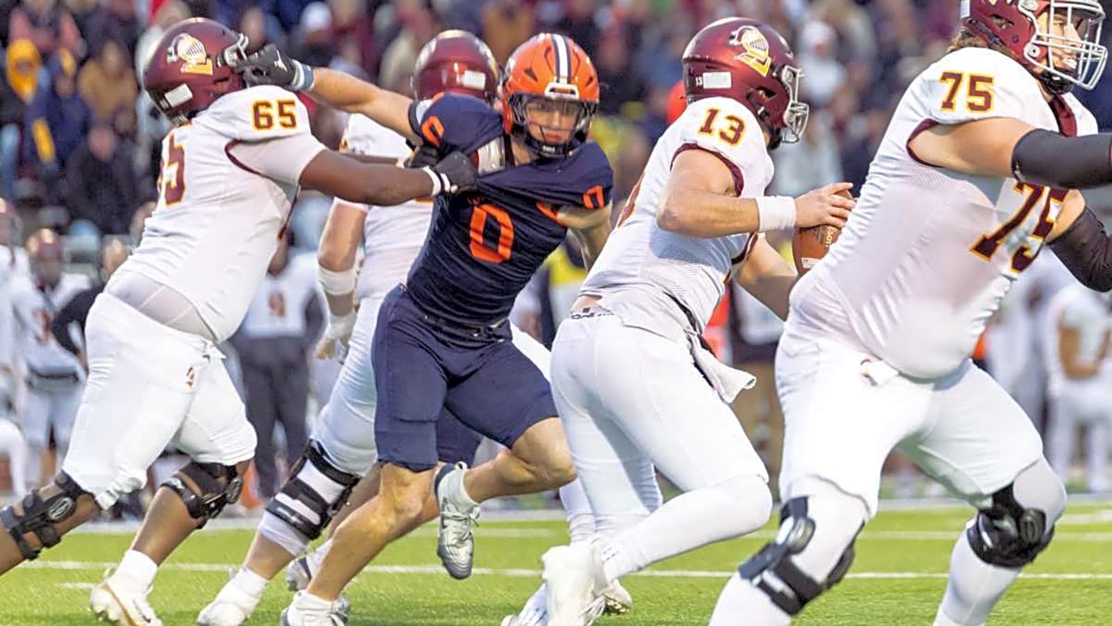 Keep an eye on this local small school edge rusher in the 2026 NFL Draft, the Lions probably will