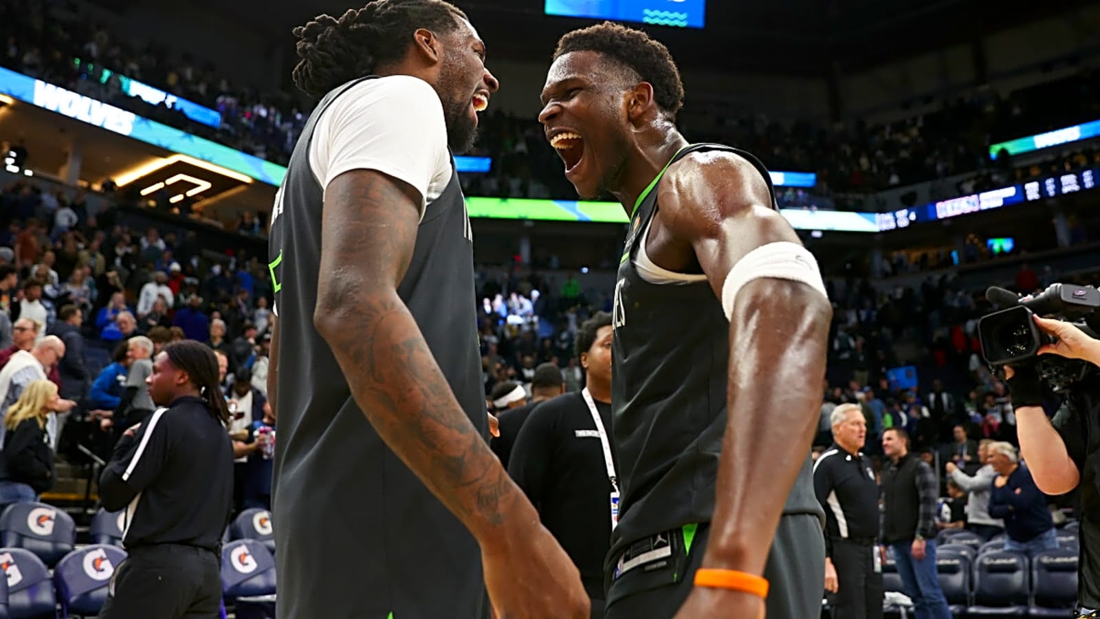 Anthony Edwards Posts 2-Word Reaction to Naz Reid Deal