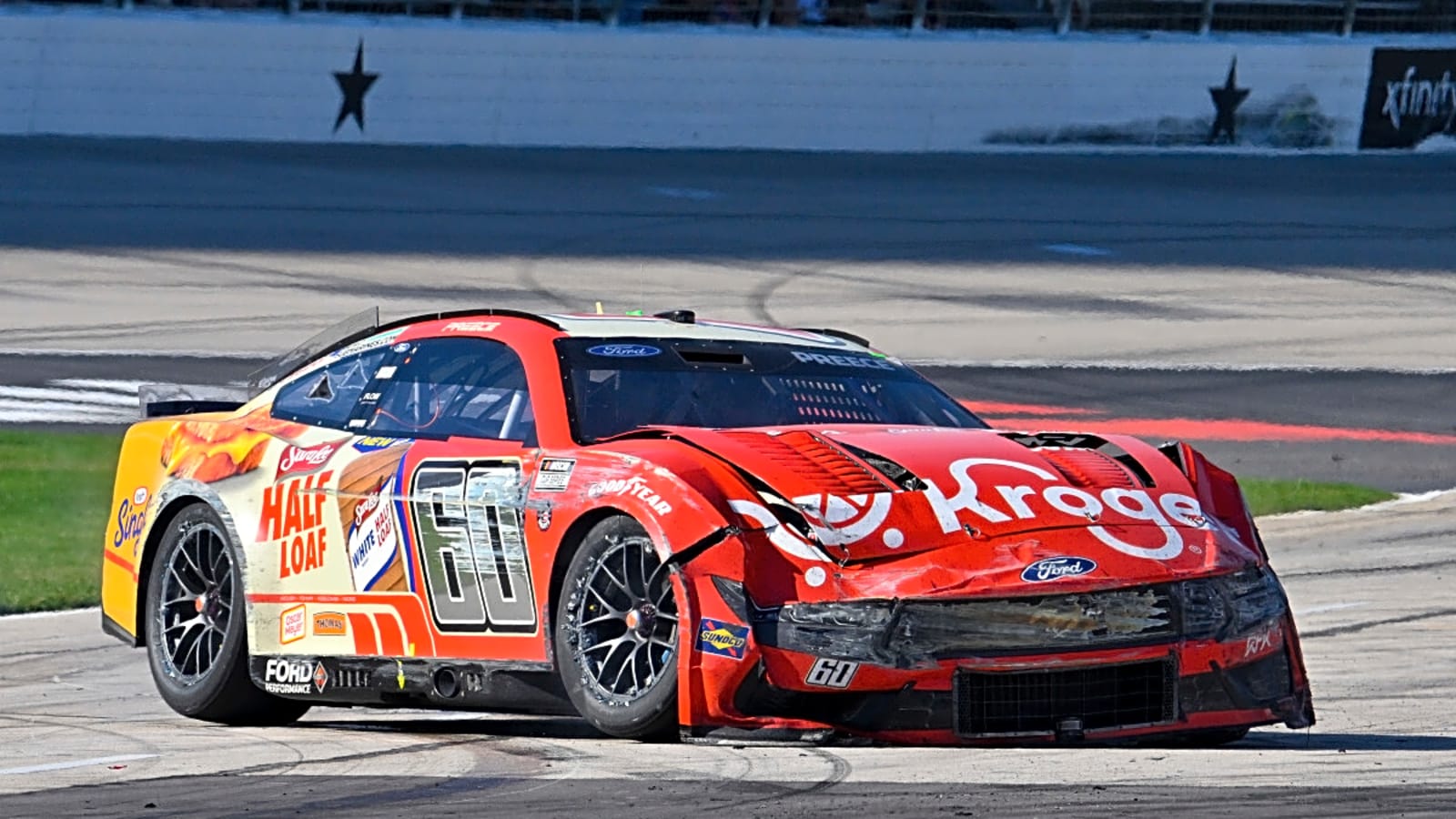 Ryan Preece Upset with Carson Hocevar After Texas Crash