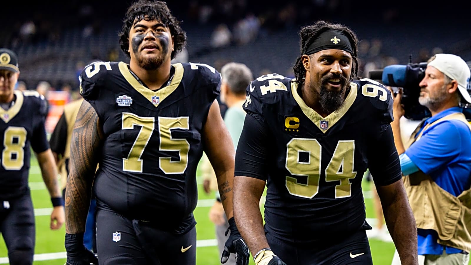 Saints OT Taliese Fuaga calls his own teammate a bully in the best way imaginable ahead of potential position change