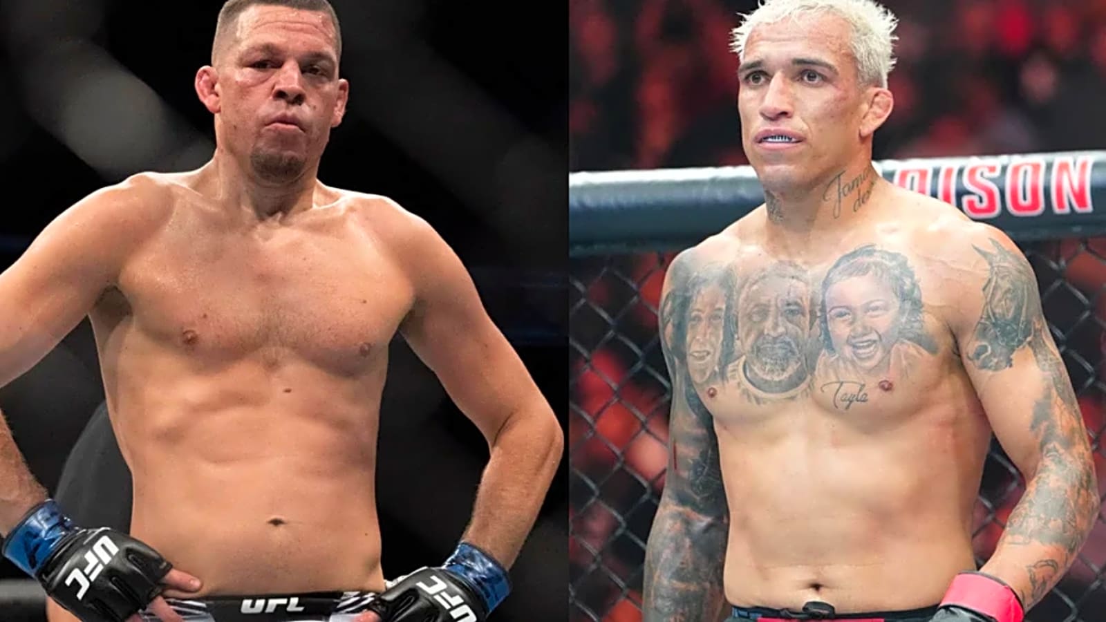 Charles Oliveira Roasts ‘Brainless’ Nate Diaz While Jake Paul Pushes Mike Perry Rematch