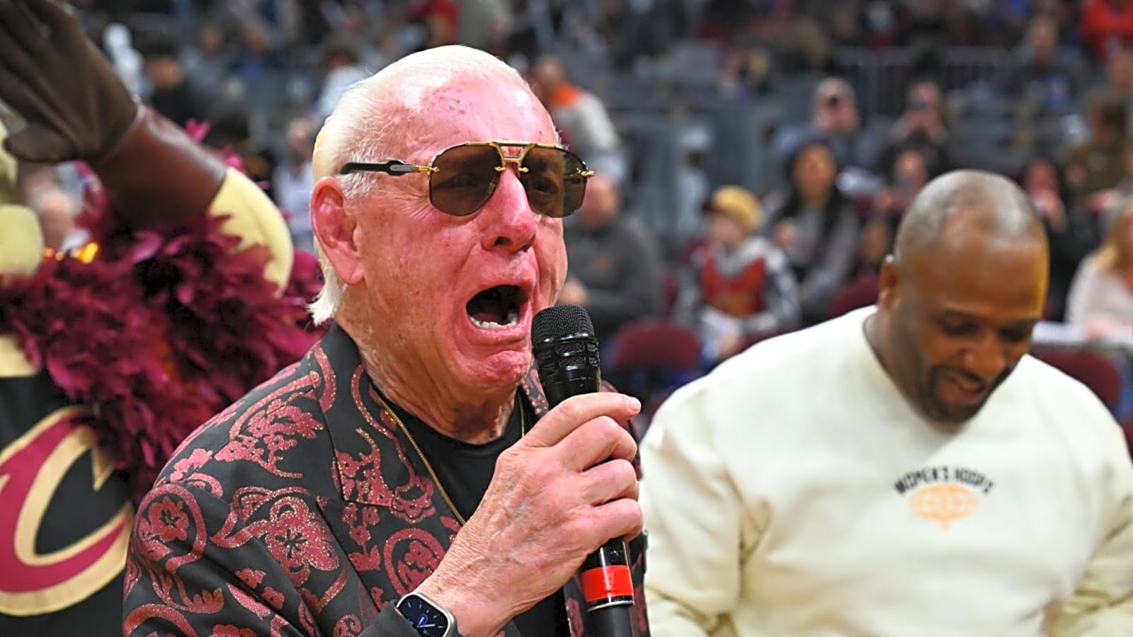 Watch: Ric Flair in ‘Beast Mode’ at Restaurant — Charlotte Reacts