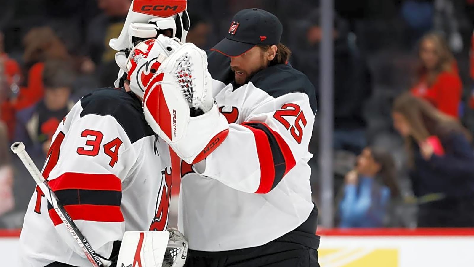 Who should be the Devils’ Game 1 playoff starting goalie?