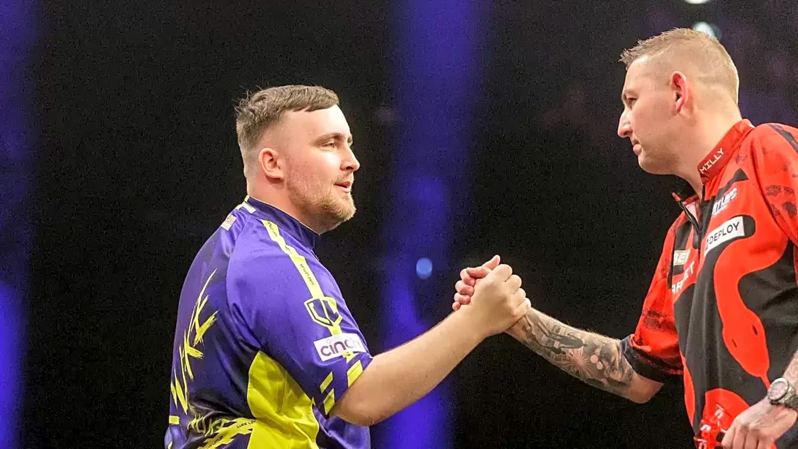Luke Littler and Nathan Aspinall team up to announce opening of darts store in Sheffield