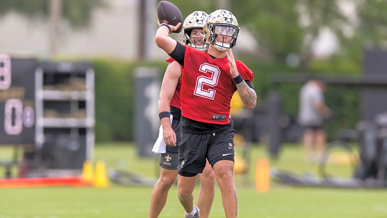 New Orleans Saints QB Spencer Rattler makes up for recent missed opportunity as he tries to win starting job over Tyler Shough