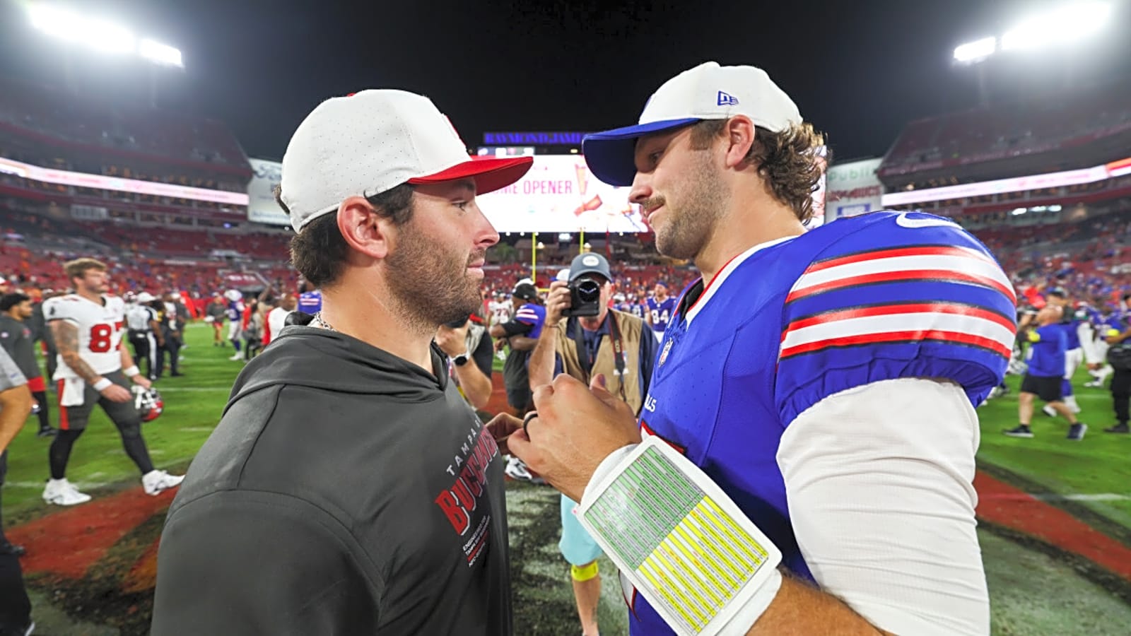 NFL Sends Message After Josh Allen, Baker Mayfield Postgame Handshake