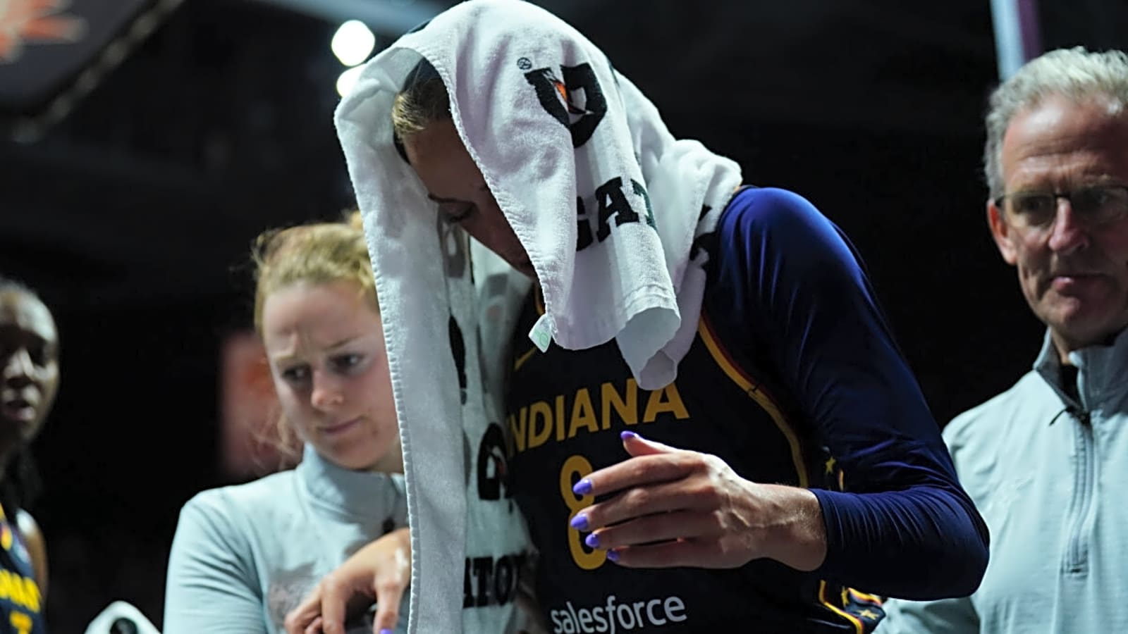 Sophie Cunningham Sends Emotional Message to Indiana Fever Teammates on Sunday