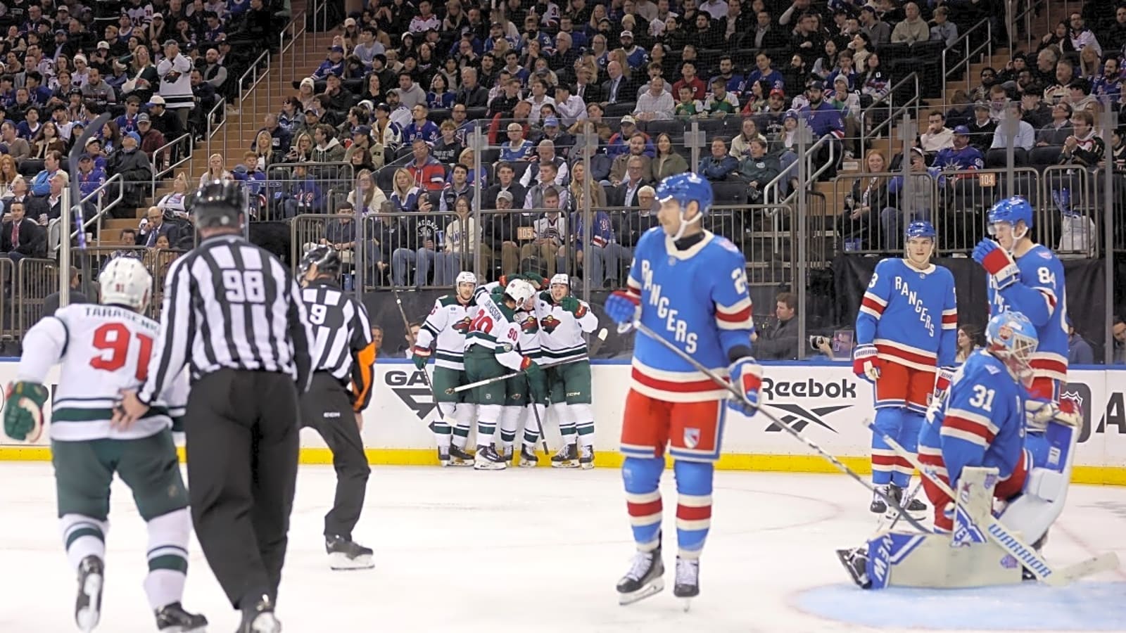 Yurov nets winner as Wild snap losing streak in New York