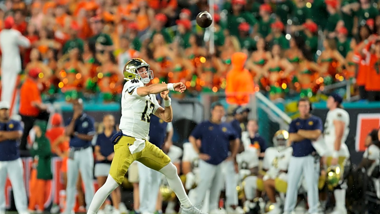 Notre Dame QB CJ Carr unveils solution every Irish fan wanted to hear while discussing his biggest blunder in loss to Miami 