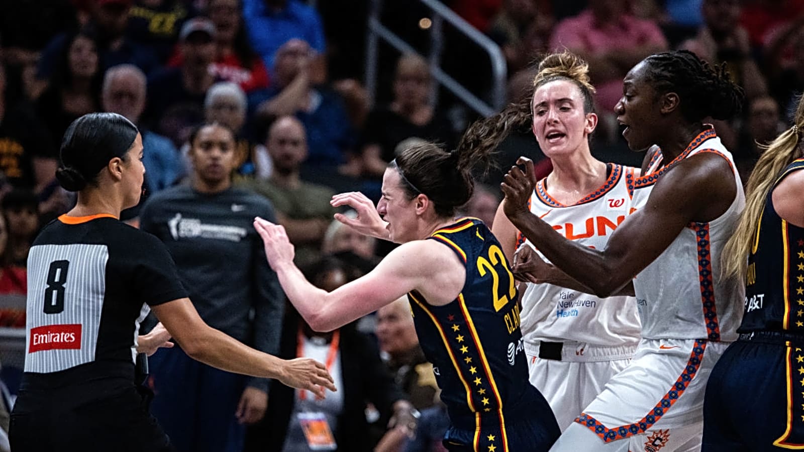 Salary of WNBA Refs Discussed Following Caitlin Clark, Marina Mabrey Incident