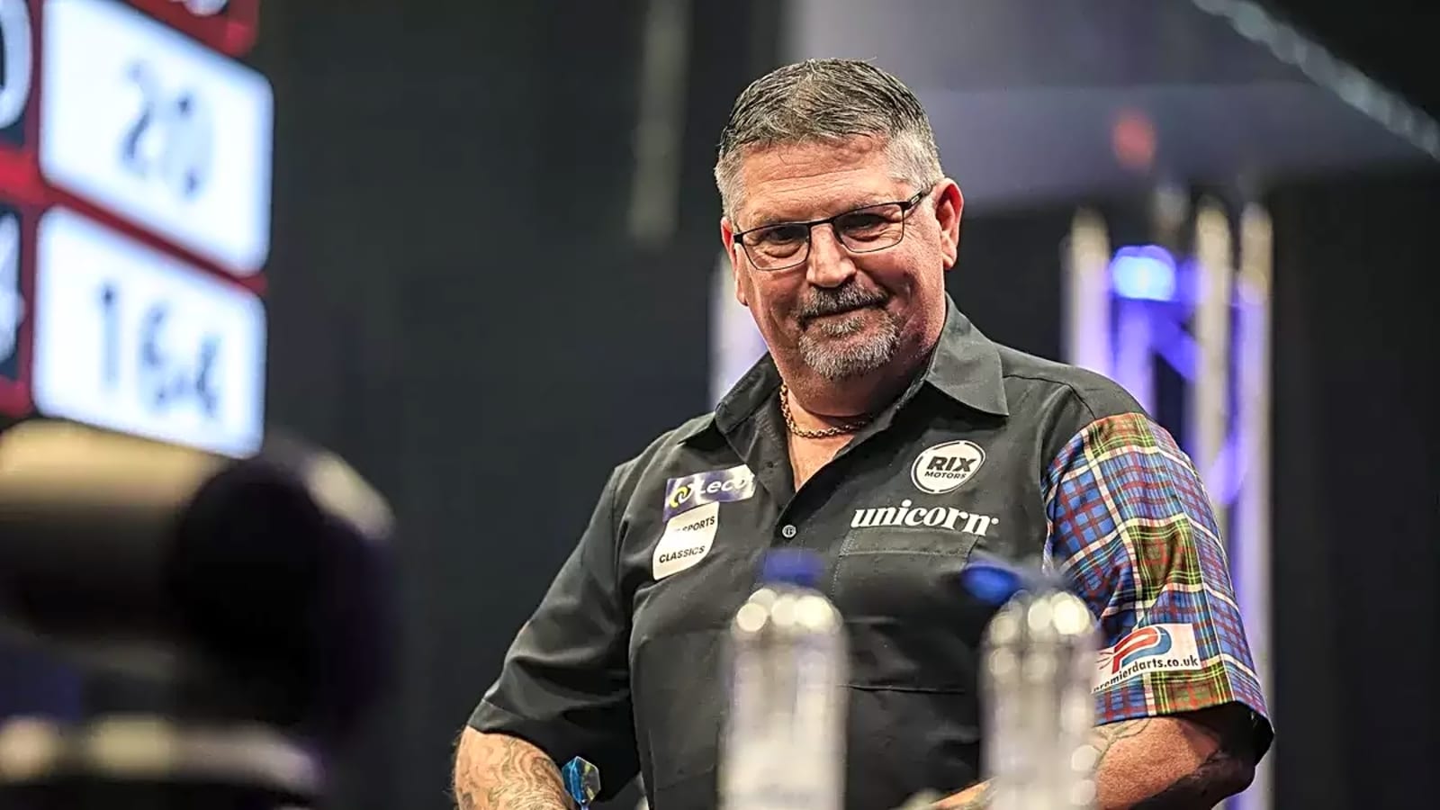 Schedule Saturday afternoon at European Darts Grand Prix 2025 with Gary Anderson, Nathan Aspinall, Michael Smith and Rob Cross
