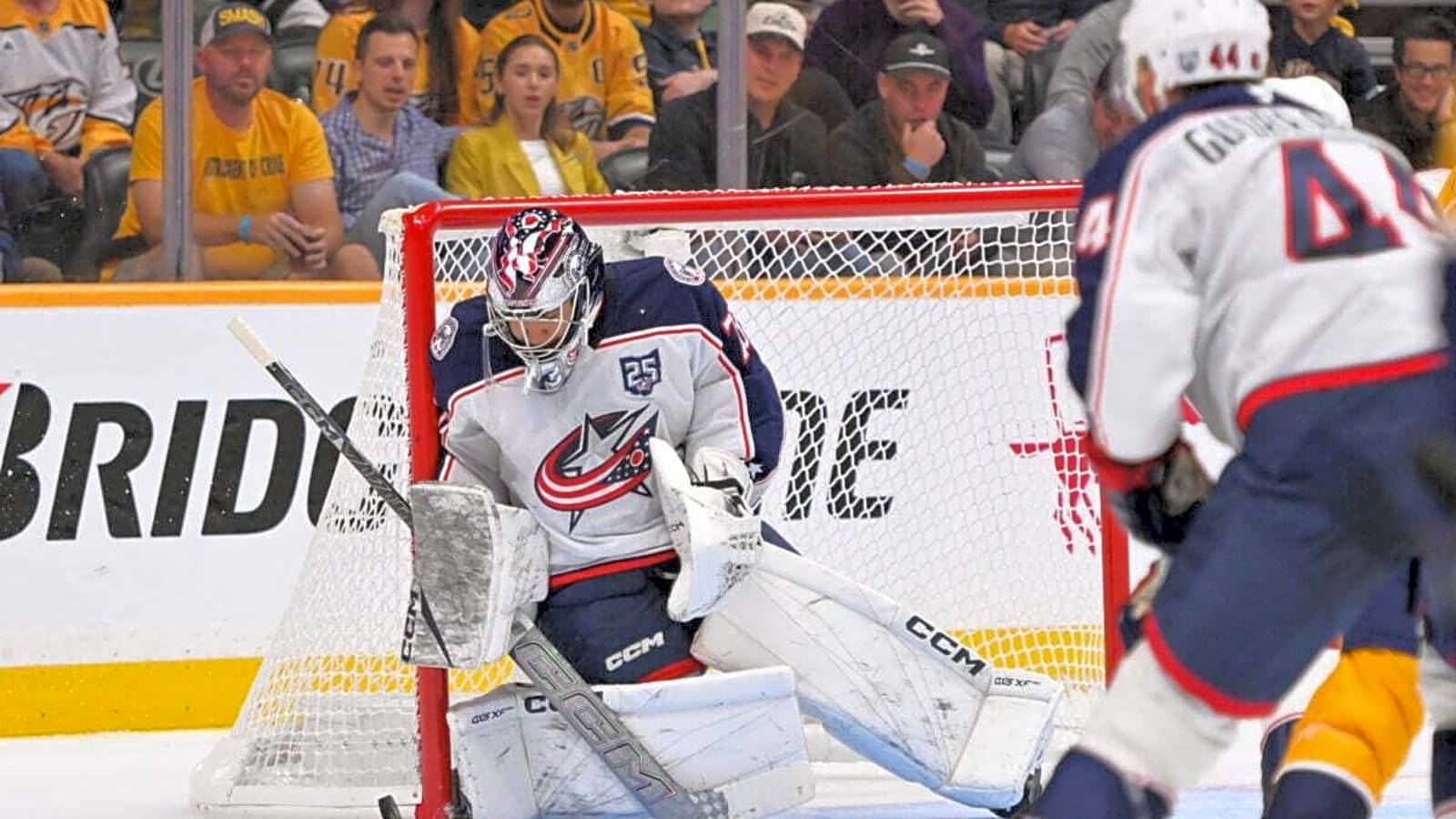 Blue Jackets Messy Merzlikins Contract Complicates Their Goaltending