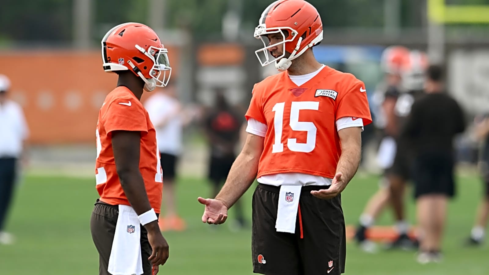 The Cleveland Browns are catching strays in the MLB about their long inability to find a quarterback