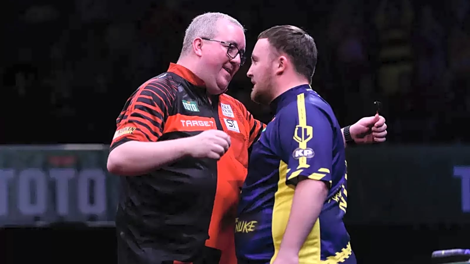 ‘Very strange’- Stephen Bunting when asked about Luke Littler&#39;s mind games