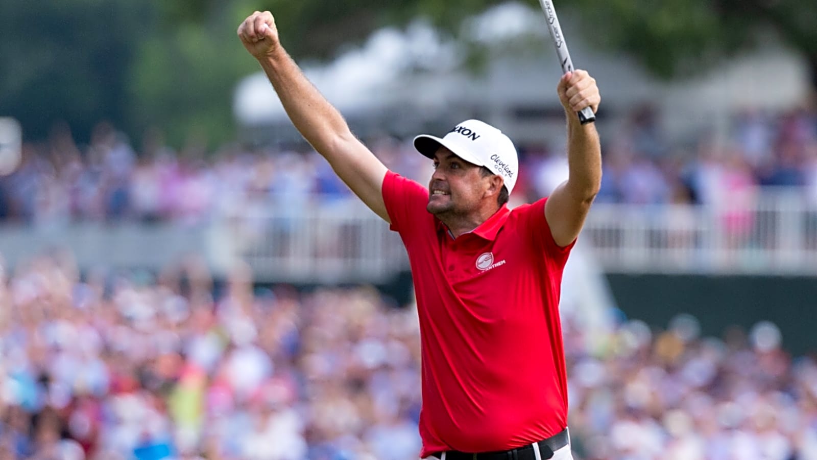 Keegan Bradley Shouts 'Bad Words' After Travelers Championship Win
