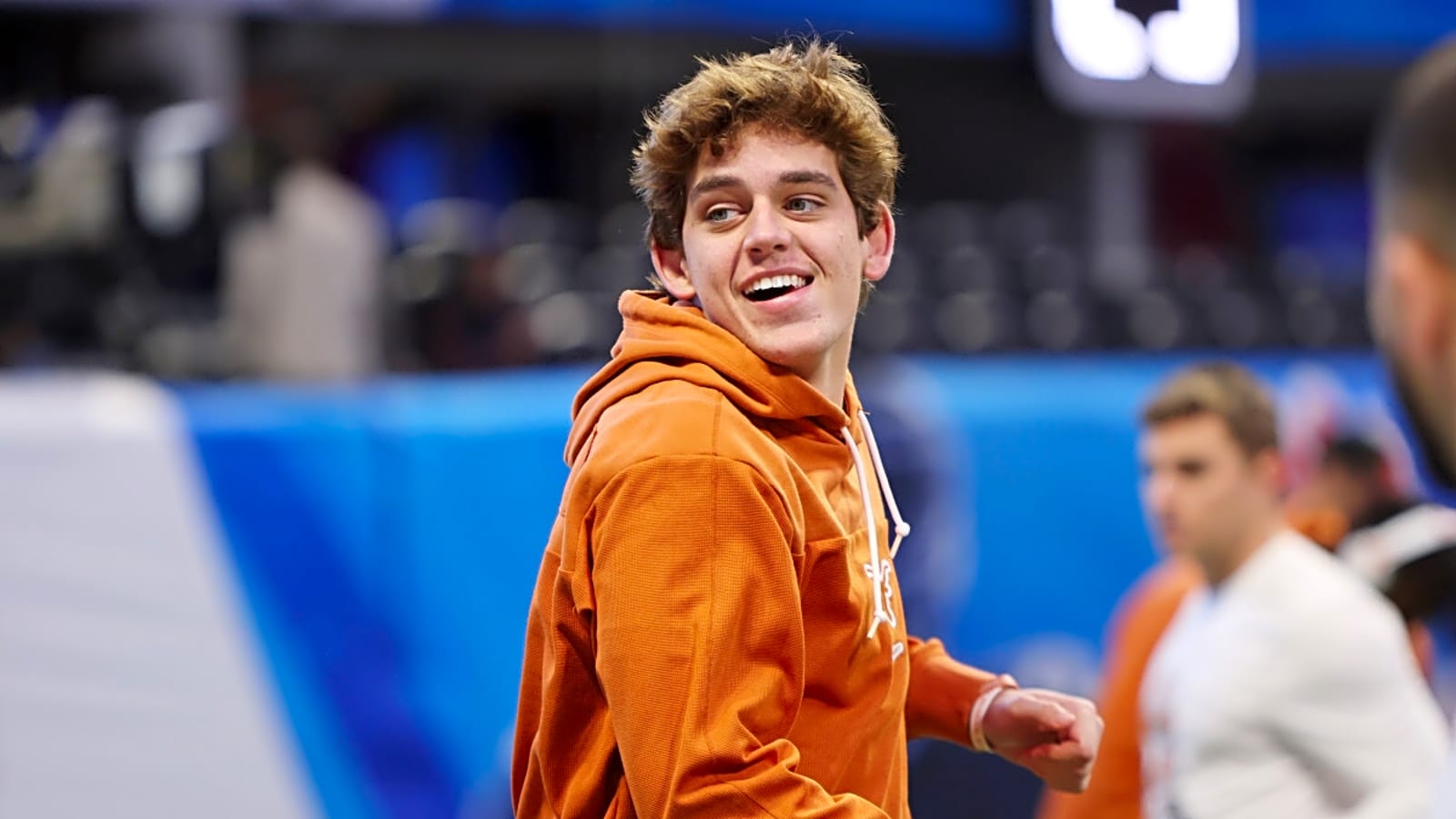 Arch Manning’s Handshake With Paul Finebaum Draws Hilarious Reaction